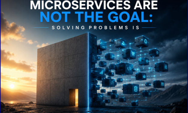 Microservices Are Not the Goal: Solving Problems Is